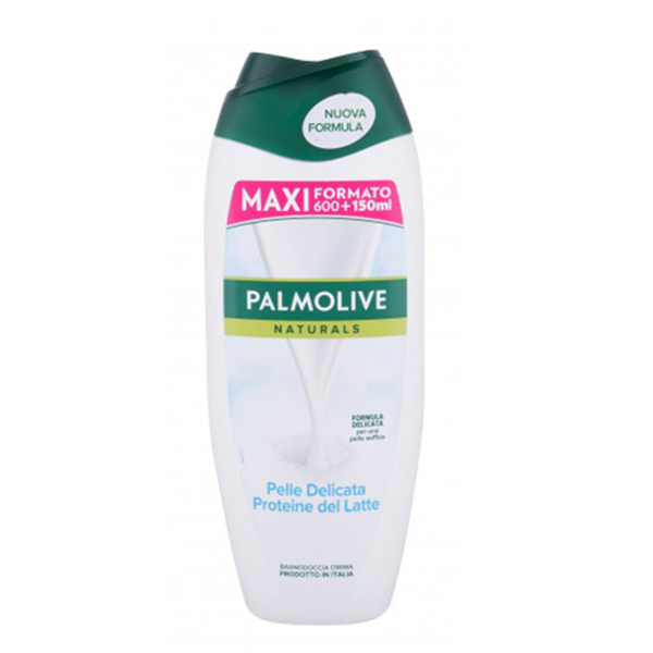 شامپو بدن پالمولیو مدل pelle delicata proteine del latte حجم 750 میلی لیتر